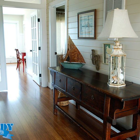 Foyer Furniture | Finch and Company OBX Construction