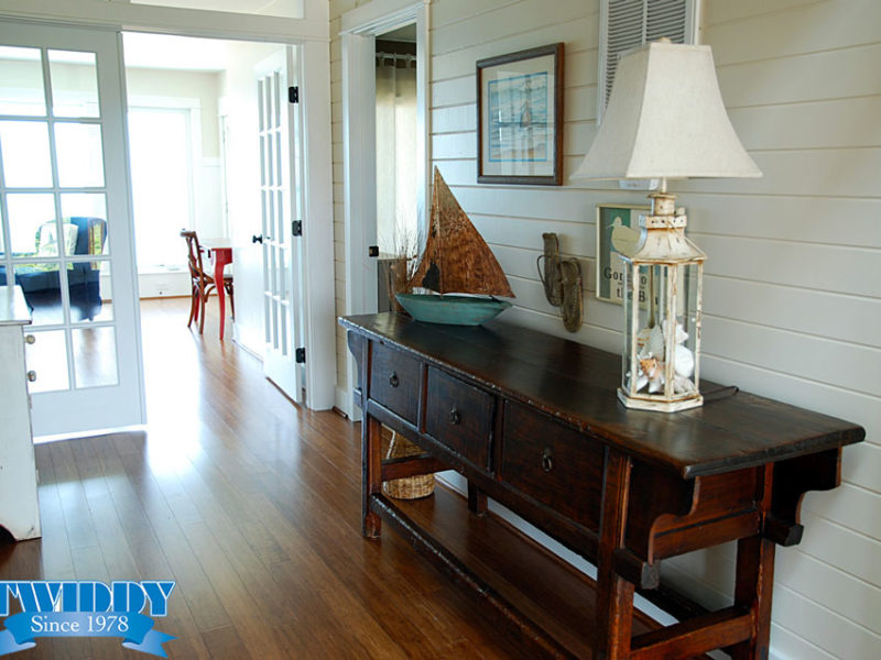 Foyer Furniture | Finch and Company OBX Construction