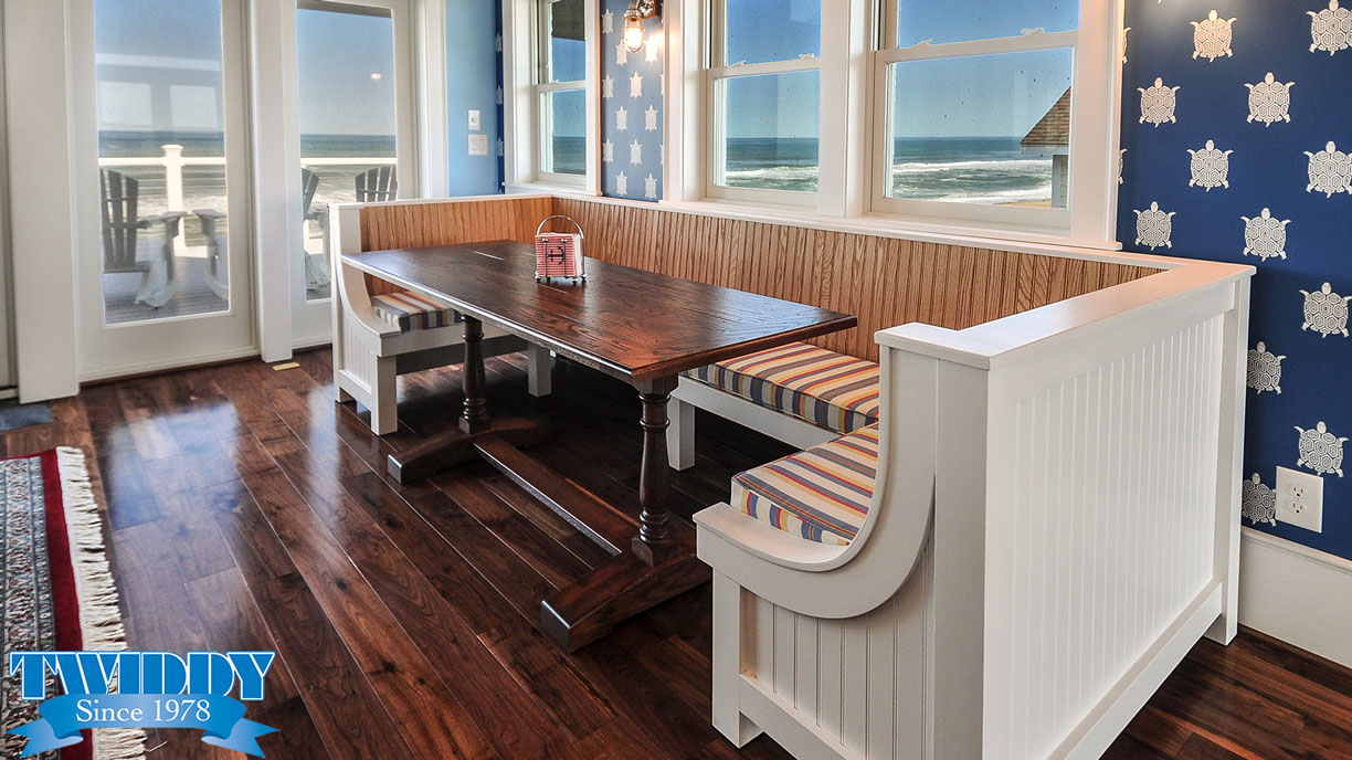 Built In & Dinning | Finch and Company OBX Construction