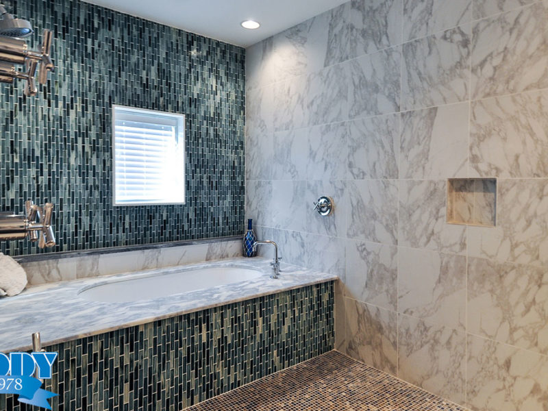 Tile Shower | Finch and Company OBX Construction