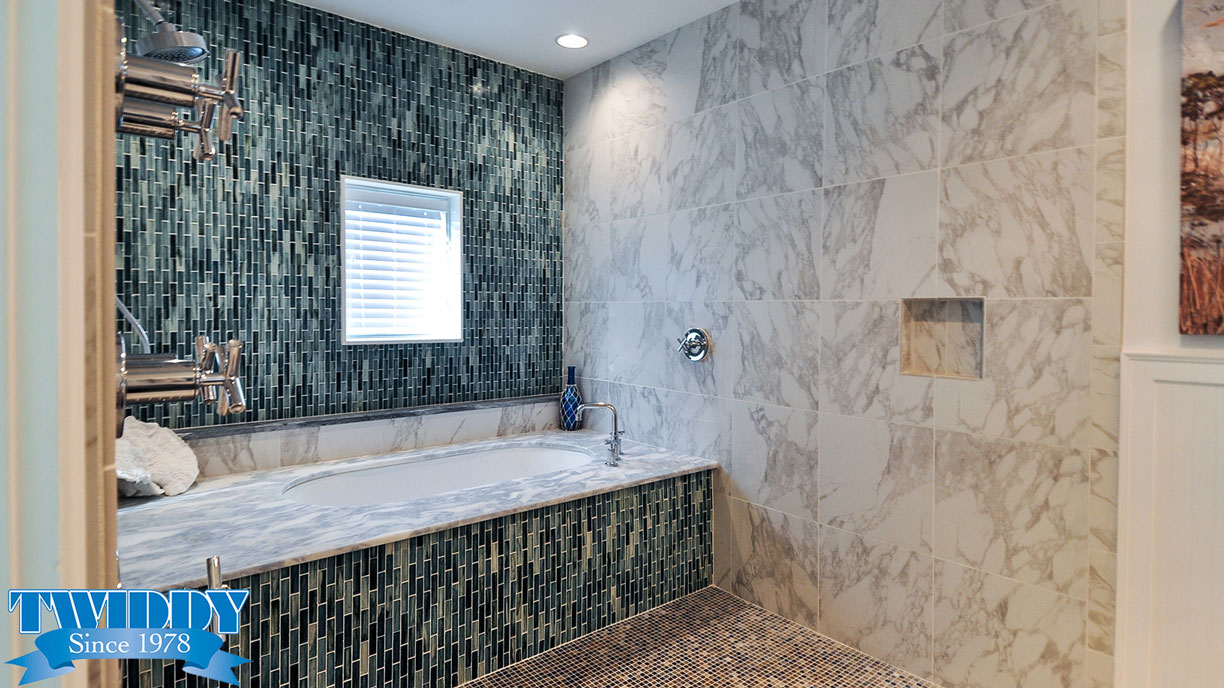Tile Shower | Finch and Company OBX Construction