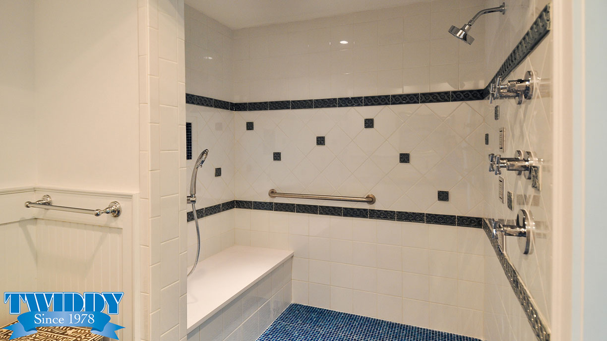 Tile Shower & Bathroom & Handi Cap Friendly | Finch and Company OBX Construction