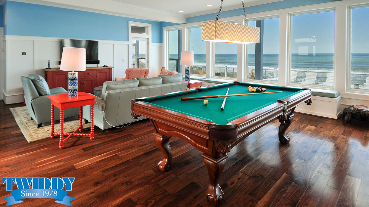Game Room & Den | Finch and Company OBX Construction