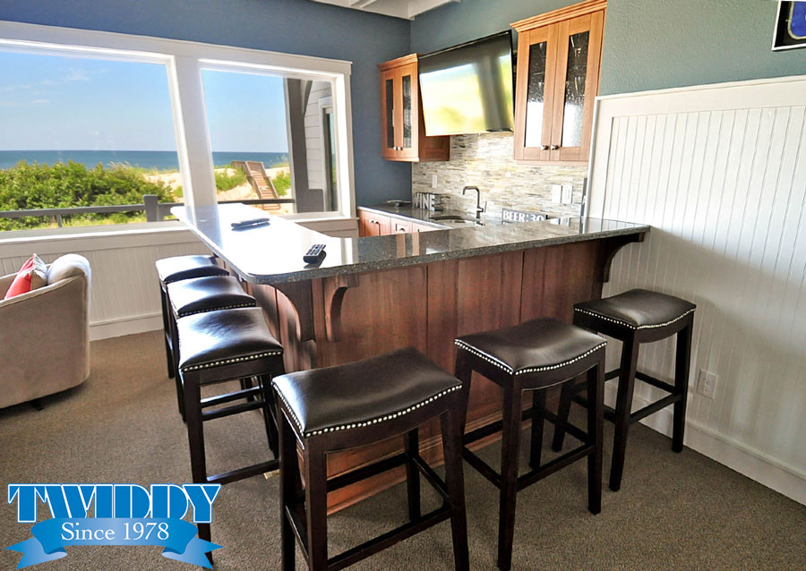 Wet Bar | Finch and Company OBX Construction