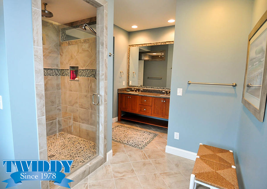 Bathroom & Tile Shower | Finch and Company OBX Construction