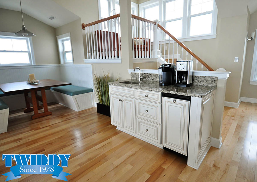 wet bar & Coffee Bar | Finch and Company OBX Construction