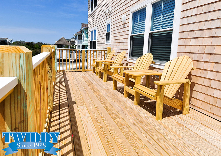 Deck | Finch and Company OBX Construction