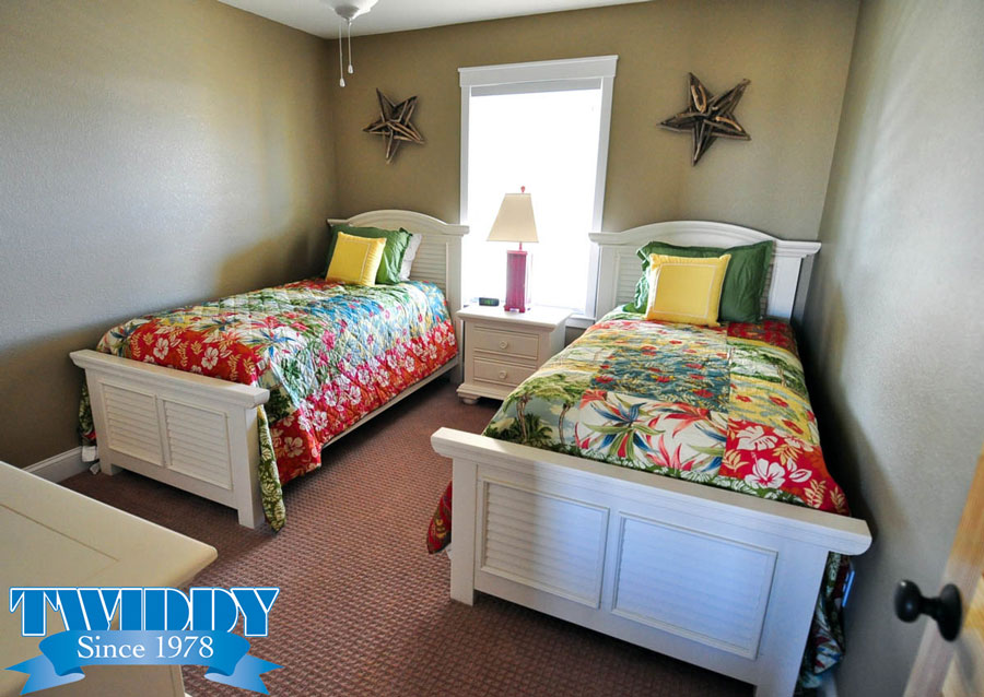 Twin BedRoom | Finch and Company OBX Construction
