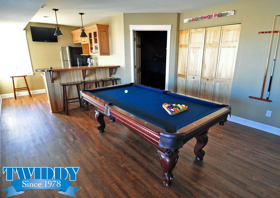 Game Room & Wet Bar | Finch and Company OBX Construction